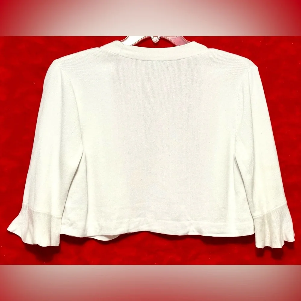 Talbots white crop